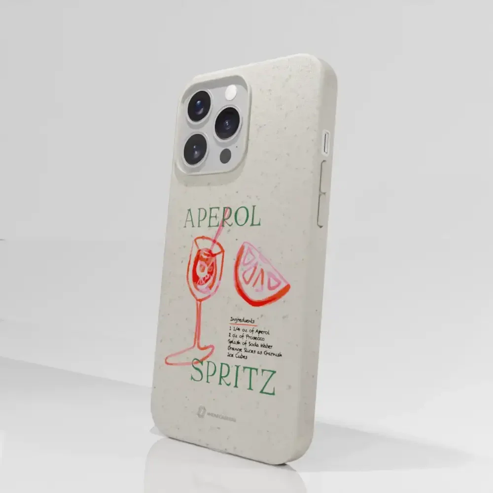 PC3D Compostable Phone Case Design Aperol - Image 52