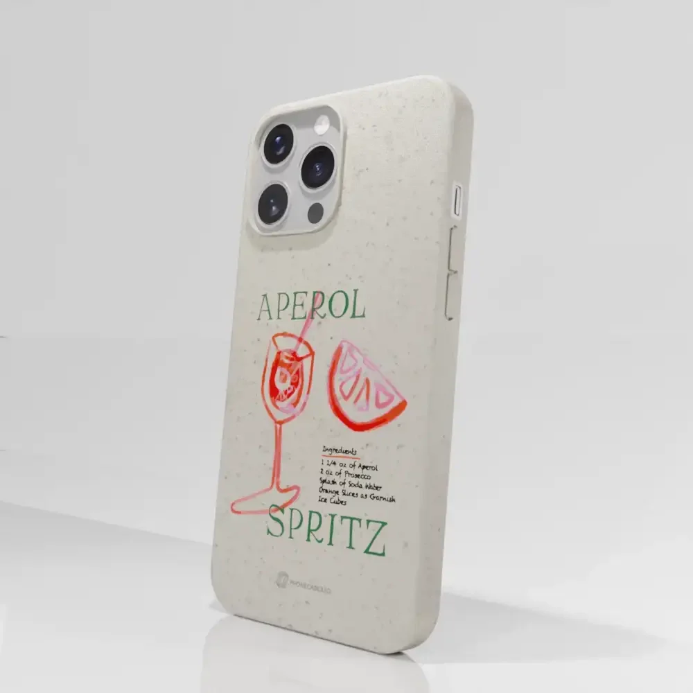 PC3D Compostable Phone Case Design Aperol - Image 56