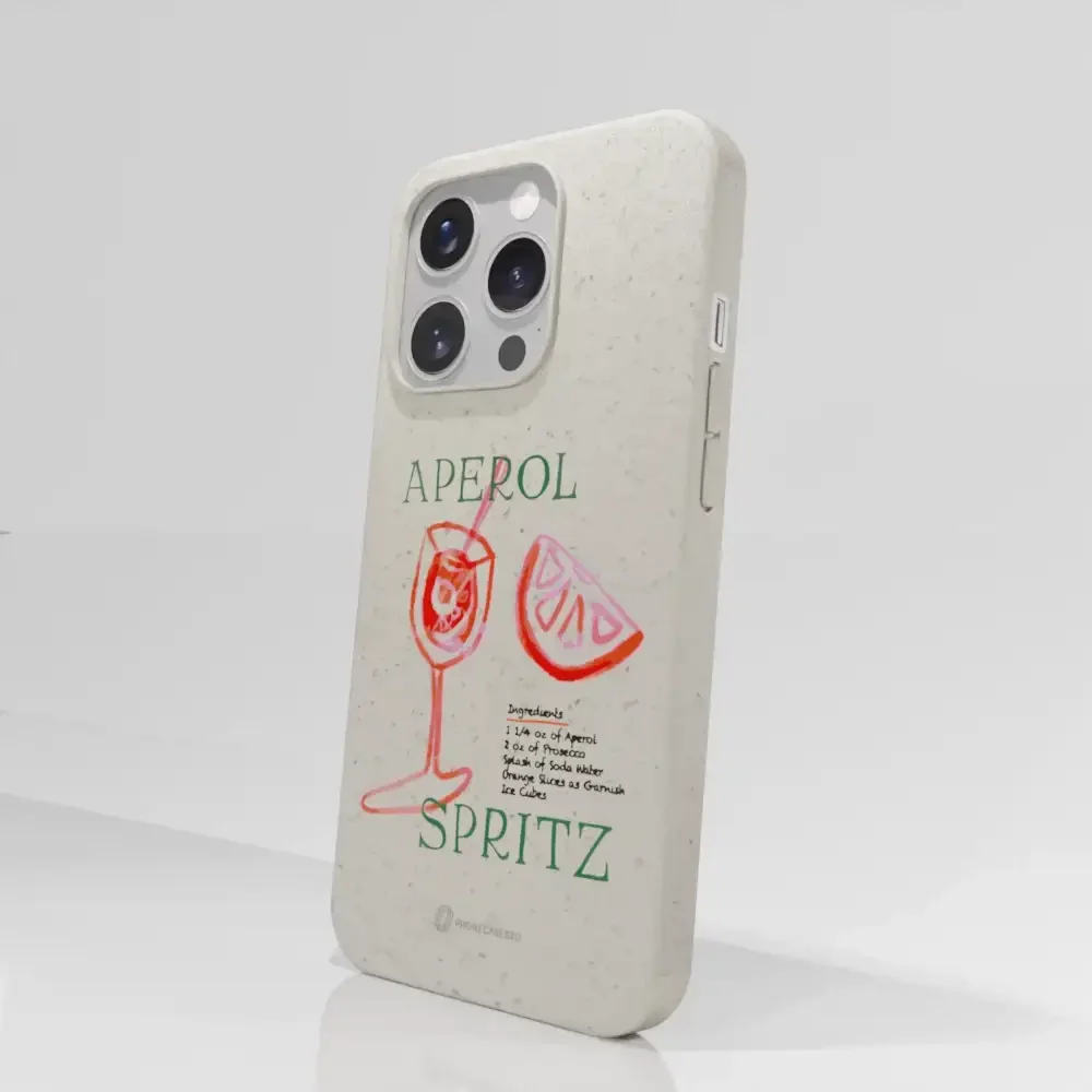 PC3D Compostable Phone Case Design Aperol - Image 60
