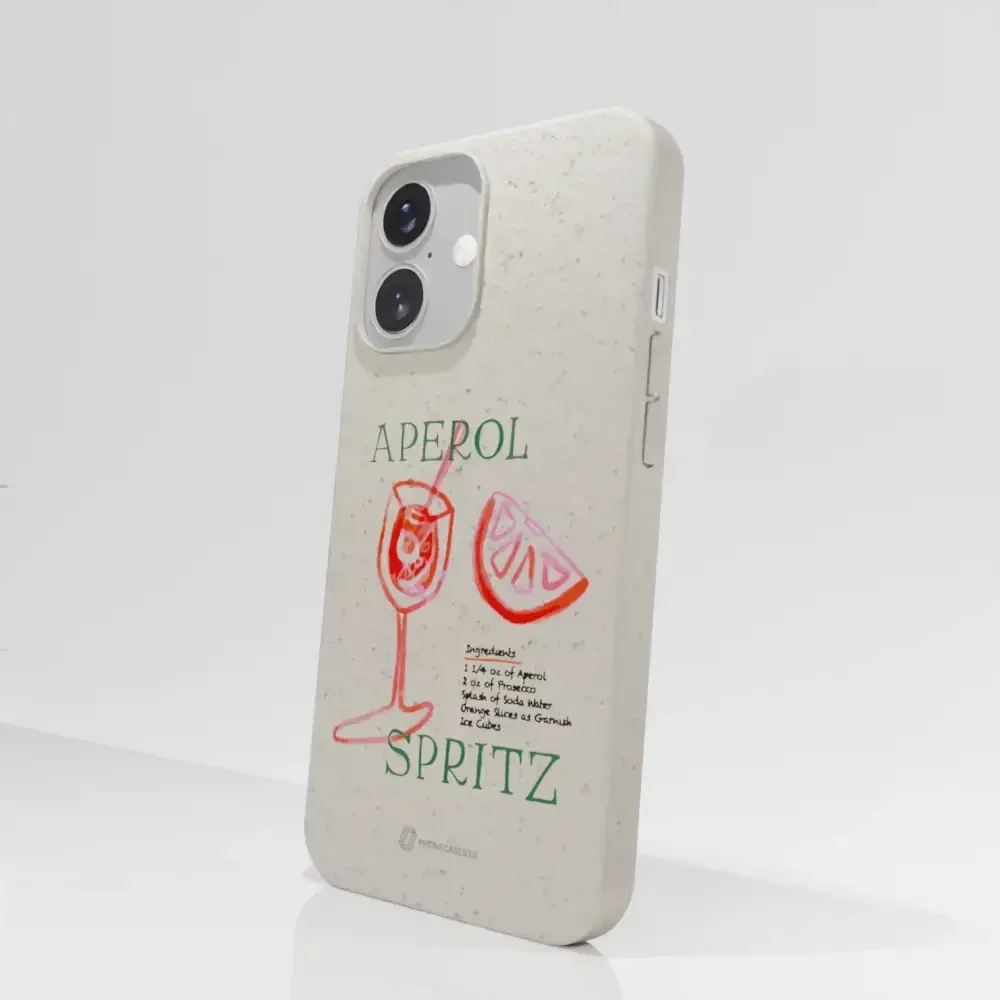 PC3D Compostable Phone Case Design Aperol - Image 62