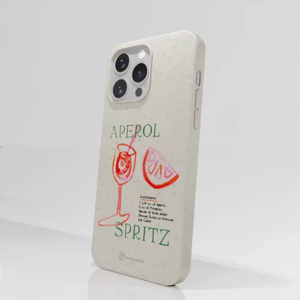 PC3D Compostable Phone Case Design Aperol - Image 66
