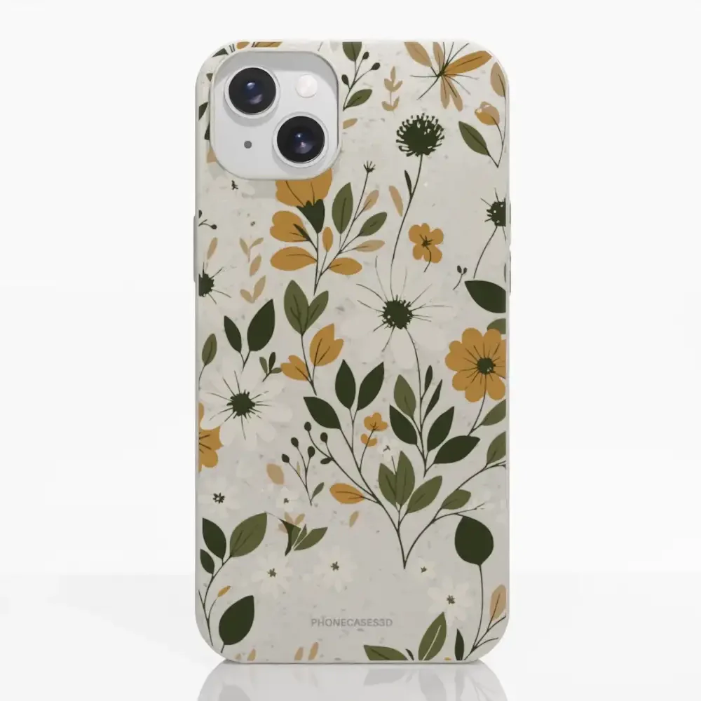 PC3D Compostable Phone Case Design Autumn Flowers - Image 11