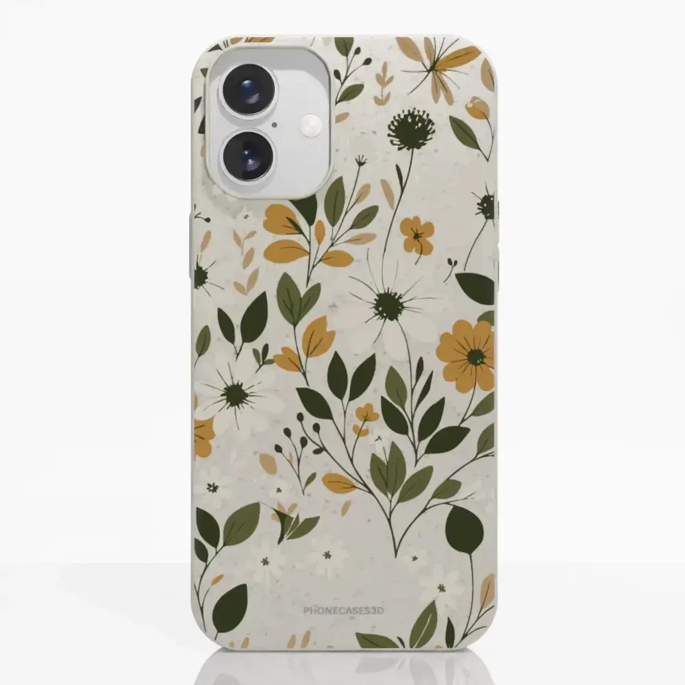 PC3D Compostable Phone Case Design Autumn Flowers - Image 20