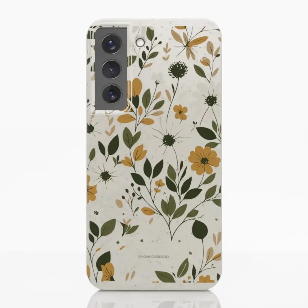 PC3D Compostable Phone Case Design Autumn Flowers - Image 26