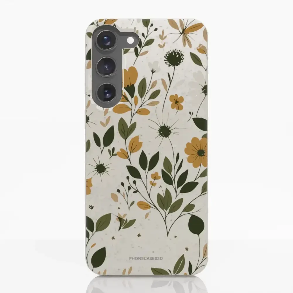 PC3D Compostable Phone Case Design Autumn Flowers - Image 30