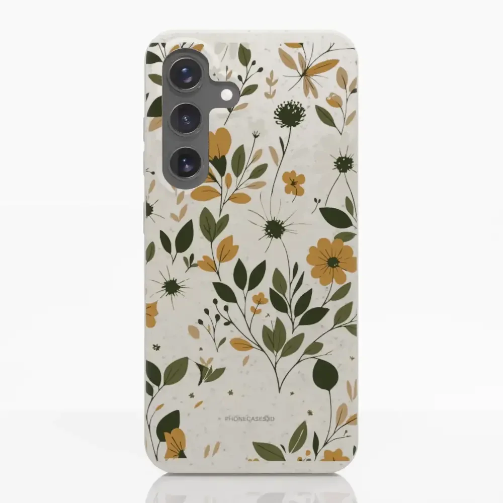 PC3D Compostable Phone Case Design Autumn Flowers - Image 32