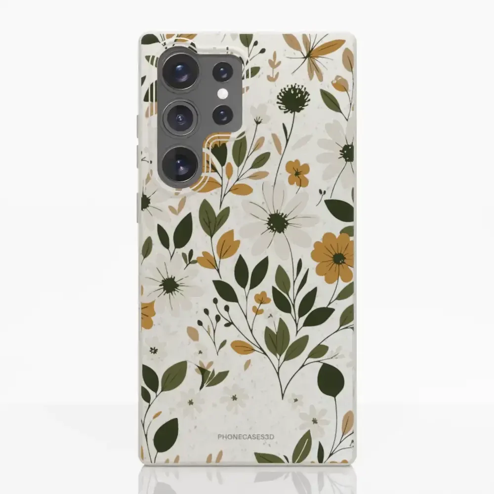 PC3D Compostable Phone Case Design Autumn Flowers - Image 34