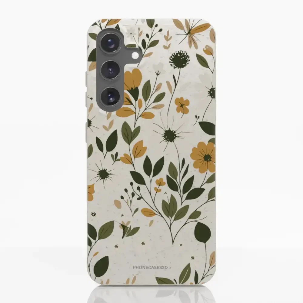 PC3D Compostable Phone Case Design Autumn Flowers - Image 36