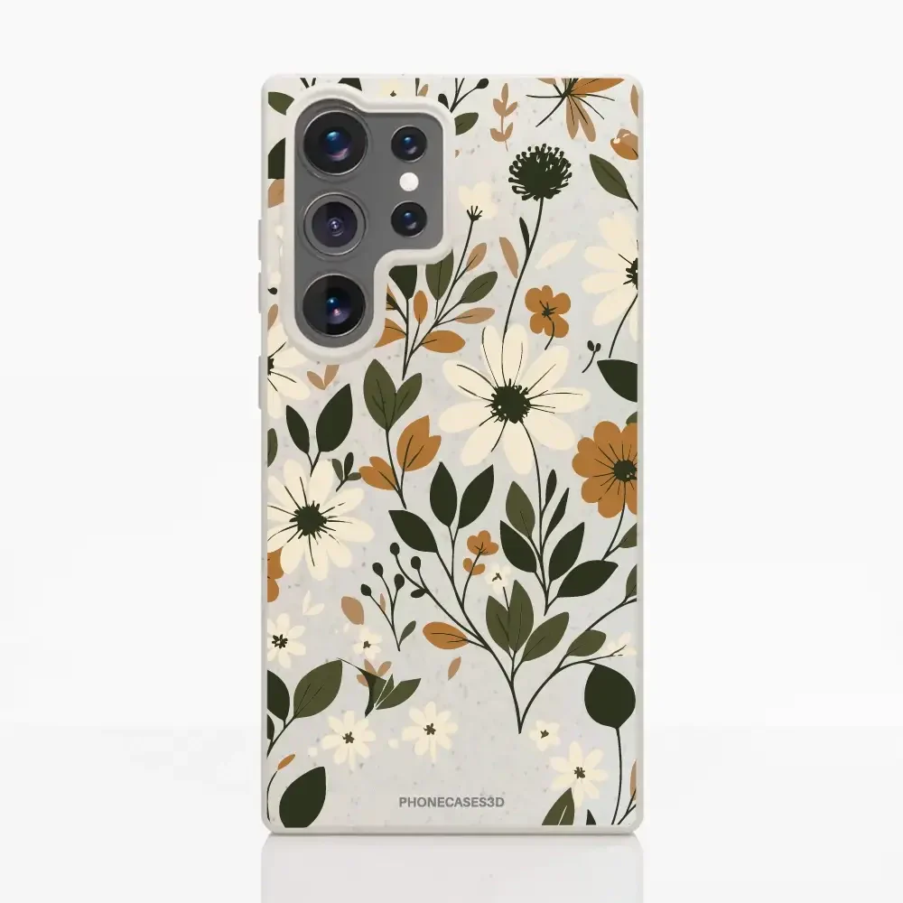 PC3D Compostable Phone Case Design Autumn Flowers - Image 37