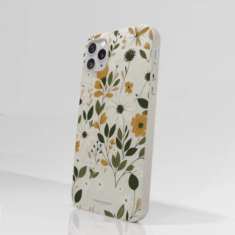 PC3D Compostable Phone Case Design Autumn Flowers - Image 46