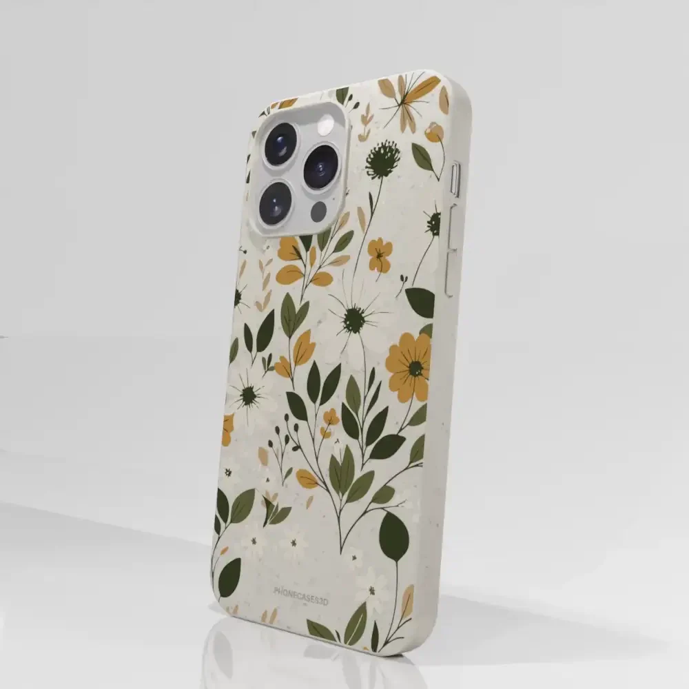 PC3D Compostable Phone Case Design Autumn Flowers - Image 64