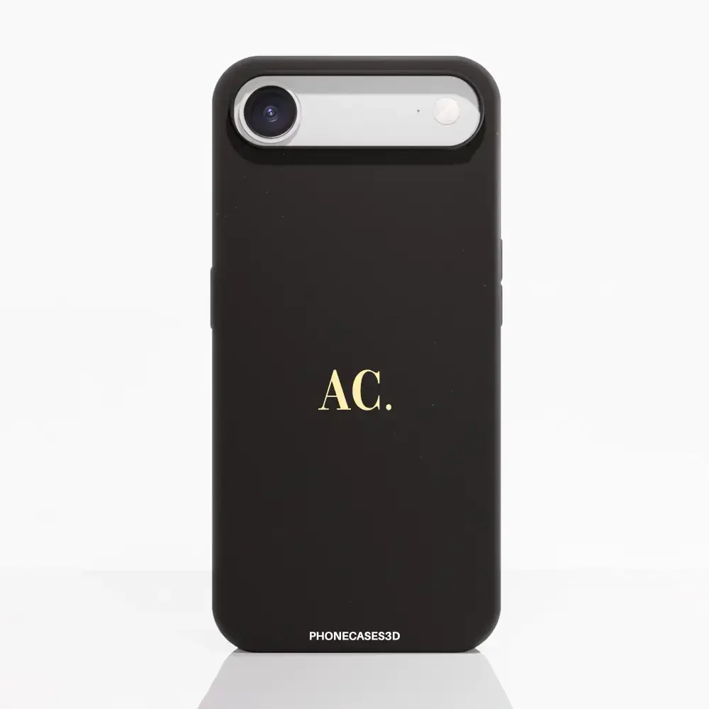 PC3D Compostable Phone Case Design Butter Yellow Initials Custom - Image 23