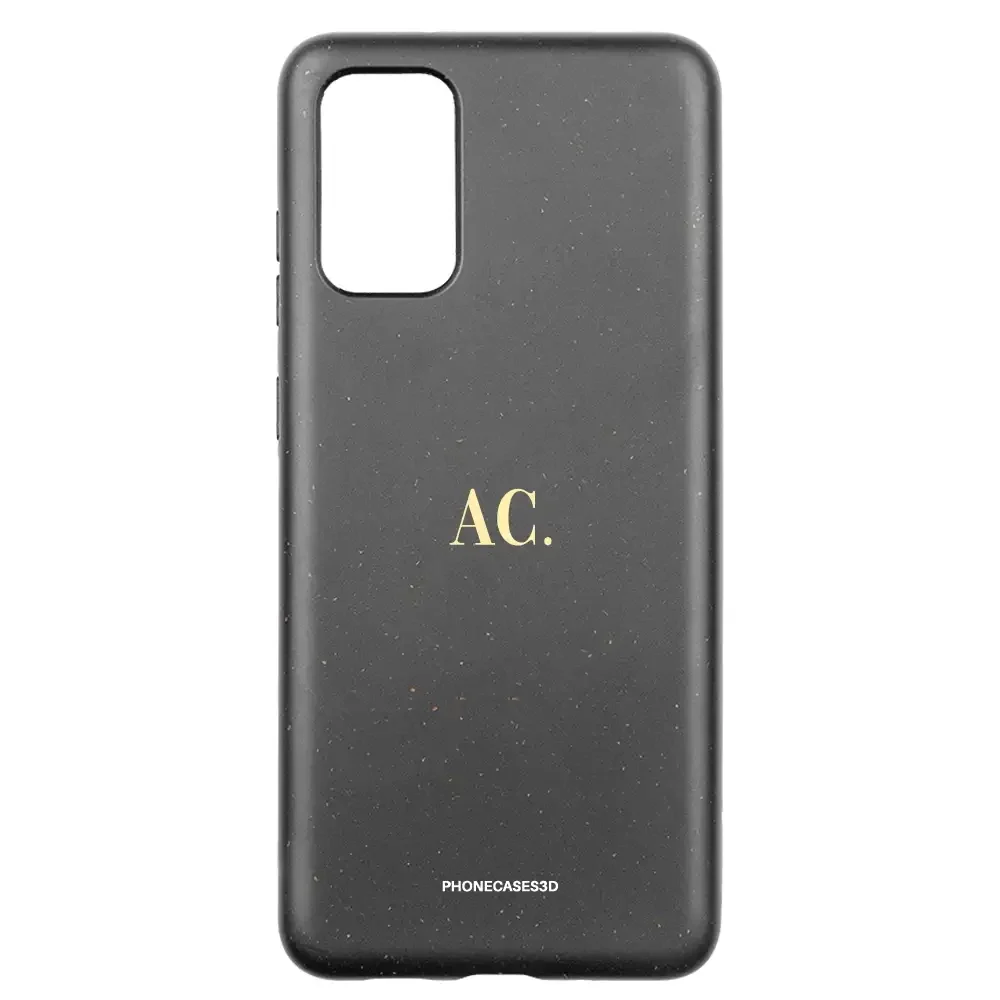 PC3D Compostable Phone Case Design Butter Yellow Initials Custom - Image 31
