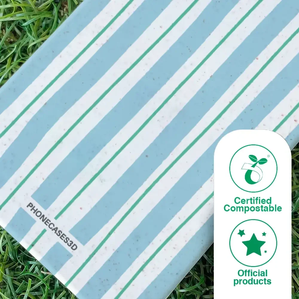 PC3D Compostable Phone Case Design Coastal Lines - Image 50