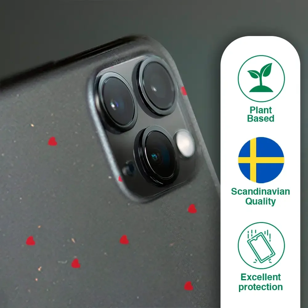 PC3D Compostable Phone Case Design Love Dots - Image 49
