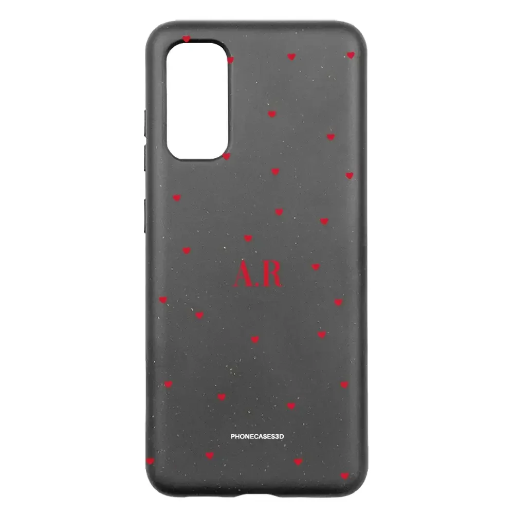 PC3D Compostable Phone Case Design Love Dots + Initials - Image 29