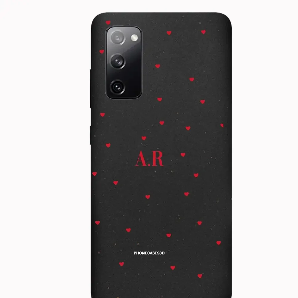 PC3D Compostable Phone Case Design Love Dots + Initials - Image 30