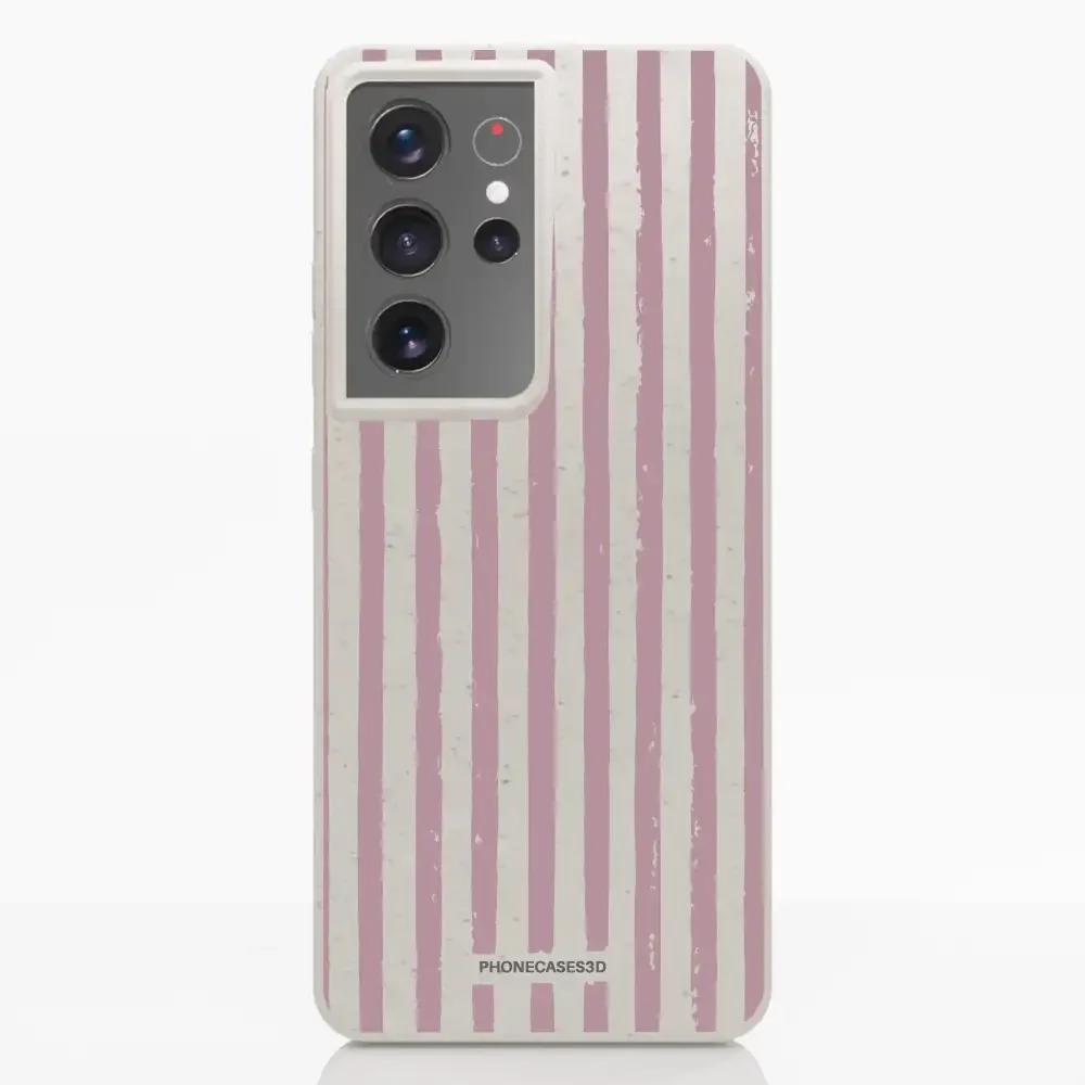 PC3D Compostable Phone Case Design Mauve Lines - Image 30