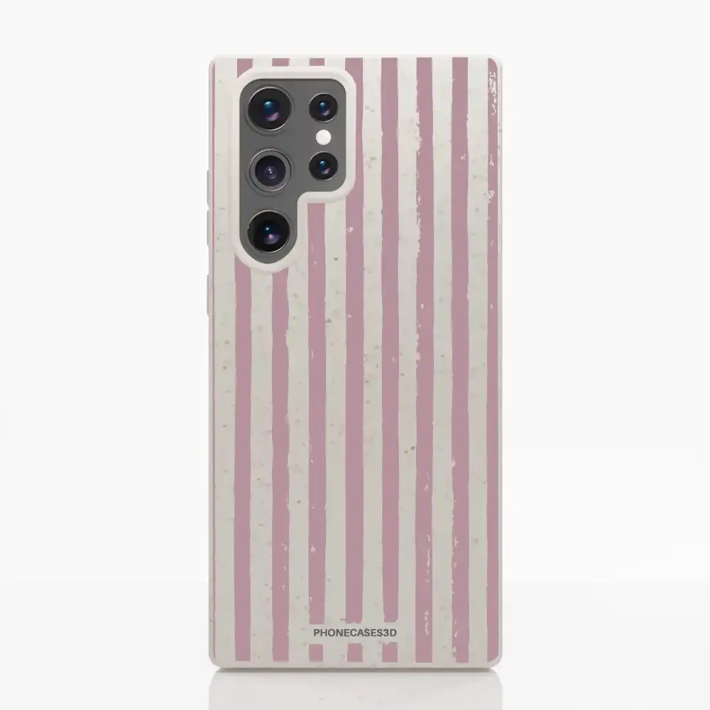 PC3D Compostable Phone Case Design Mauve Lines - Image 36