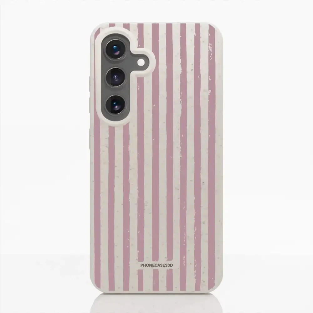 PC3D Compostable Phone Case Design Mauve Lines - Image 40