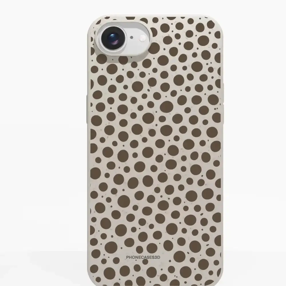PC3D Compostable Phone Case Design Mocha Dots - Image 19