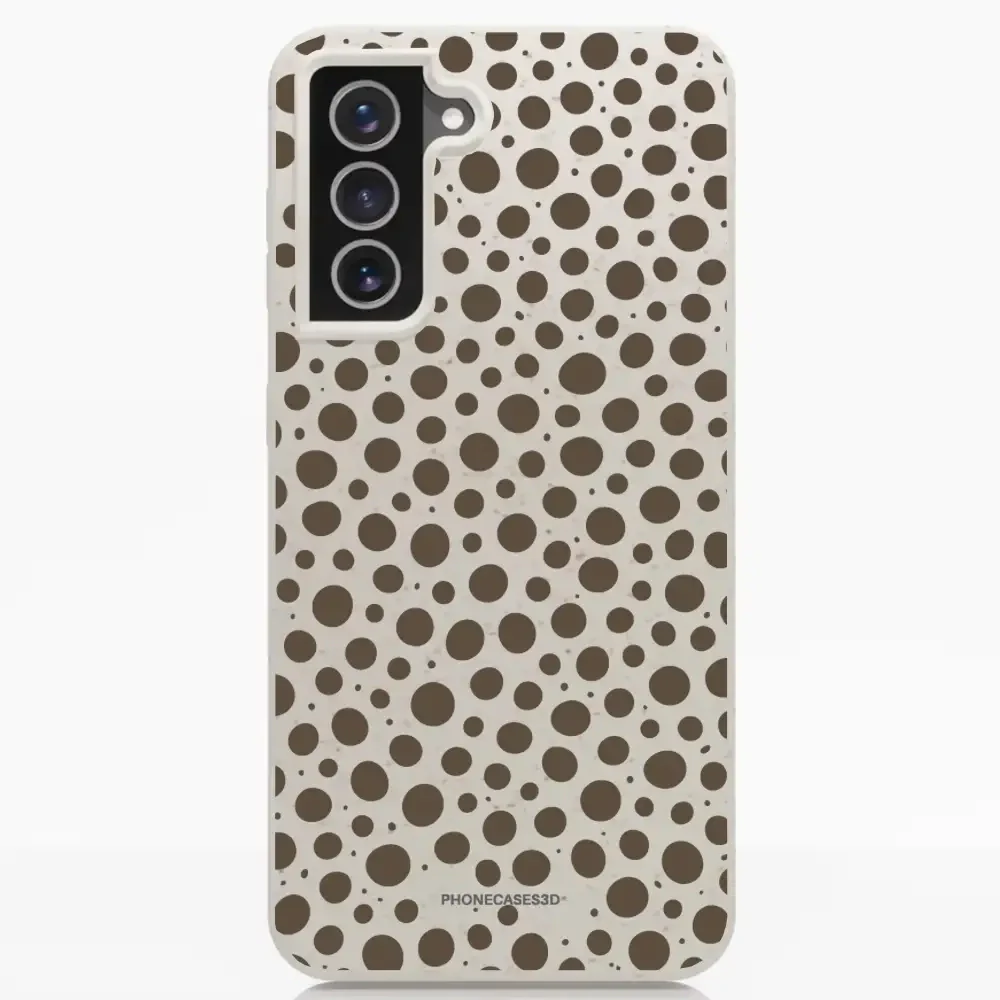 PC3D Compostable Phone Case Design Mocha Dots - Image 28