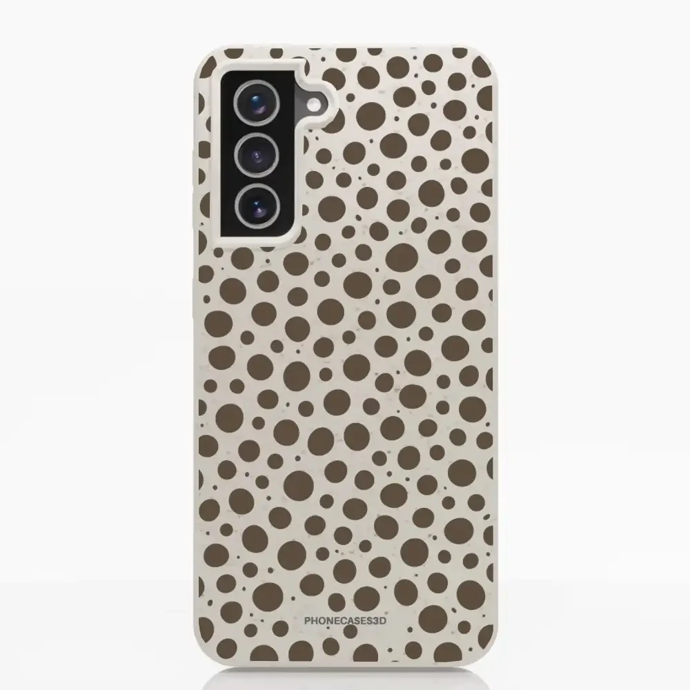PC3D Compostable Phone Case Design Mocha Dots - Image 31