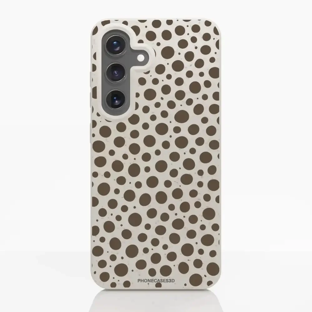 PC3D Compostable Phone Case Design Mocha Dots - Image 37