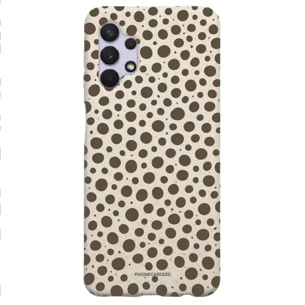 PC3D Compostable Phone Case Design Mocha Dots - Image 43