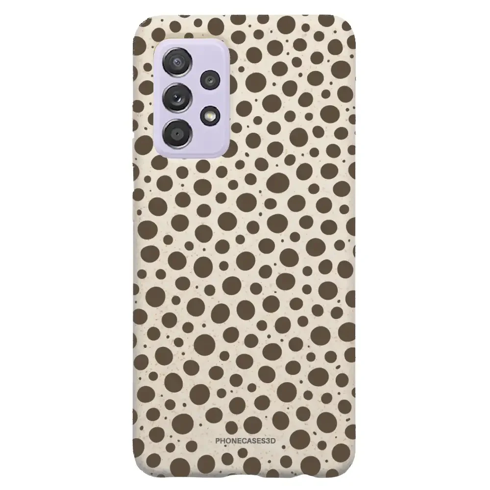 PC3D Compostable Phone Case Design Mocha Dots - Image 46