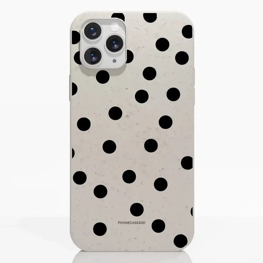 PC3D Compostable Phone Case Design Mono Dots - Image 2
