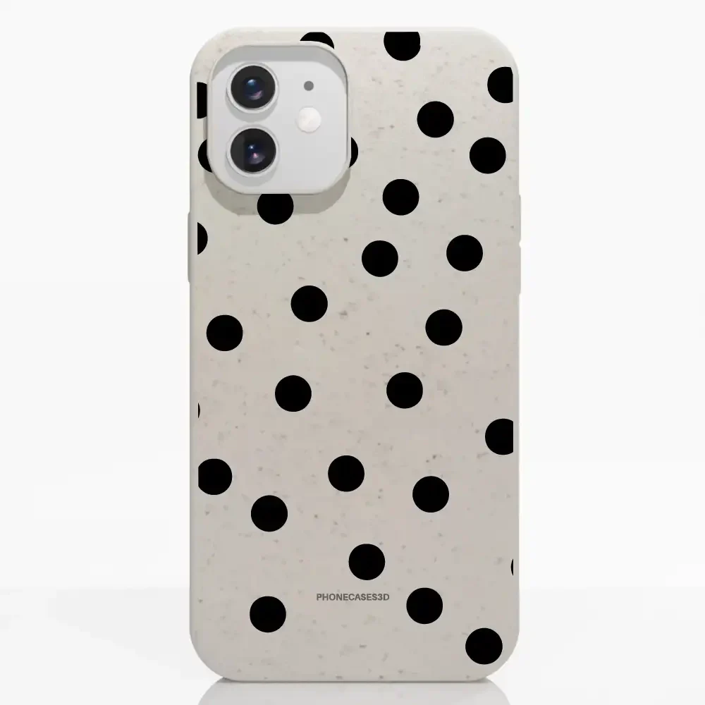 PC3D Compostable Phone Case Design Mono Dots - Image 4