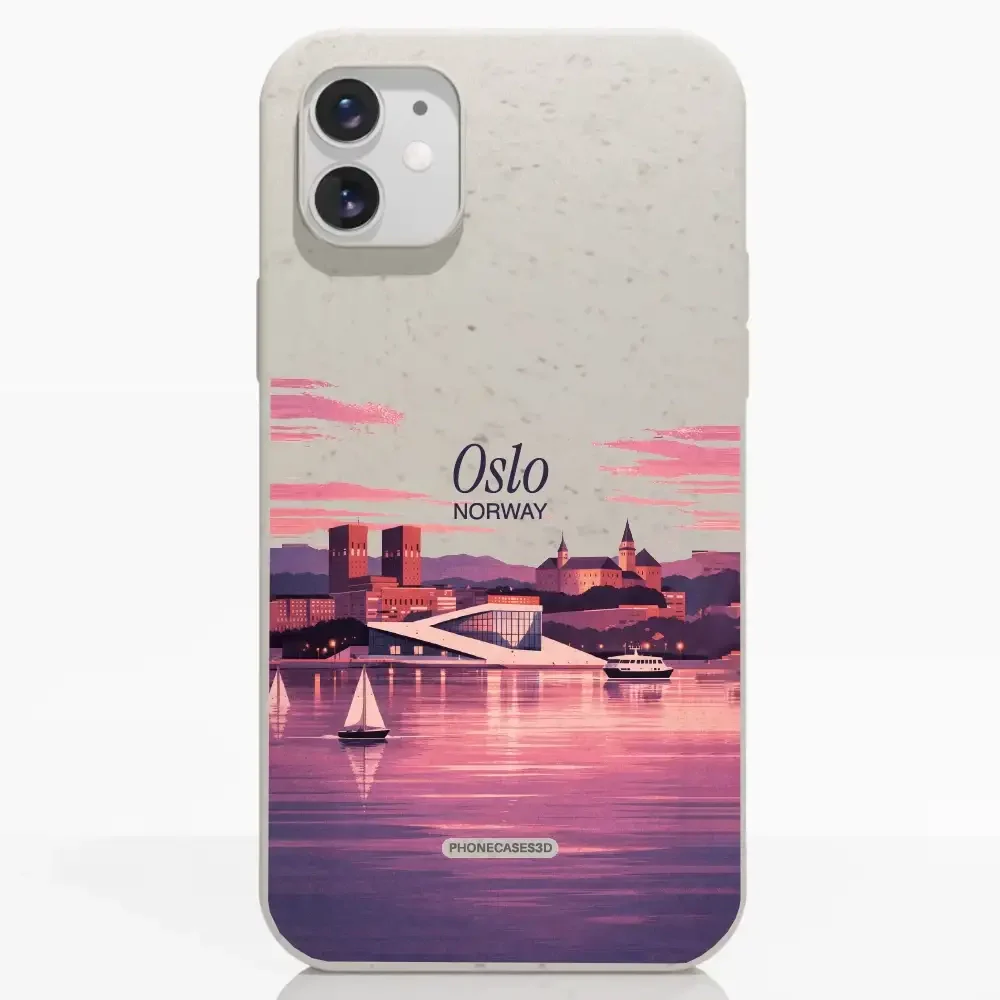 PC3D Compostable Phone Case Design Oslo