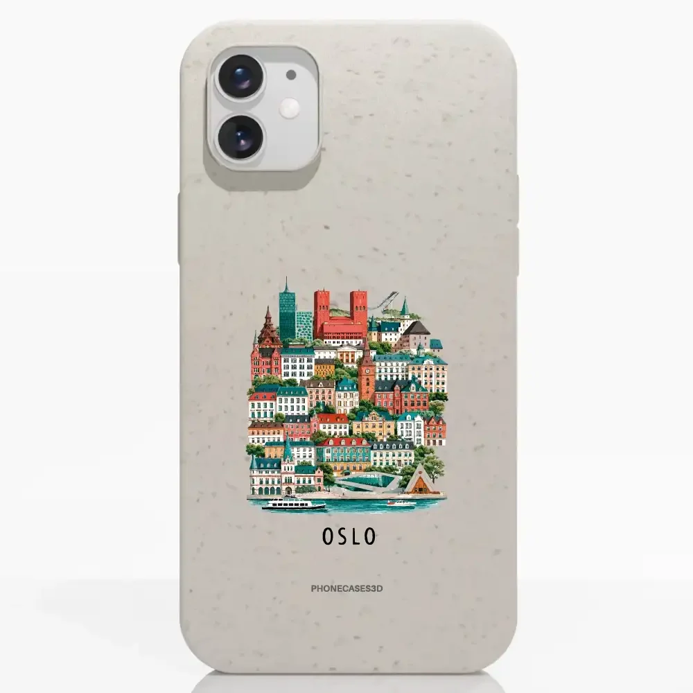 PC3D Compostable Phone Case Design Oslo