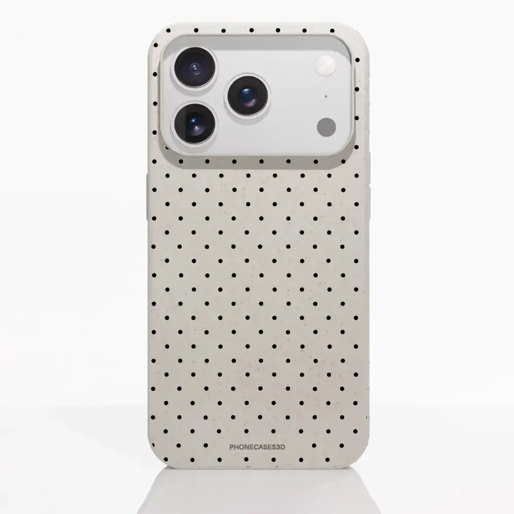 PC3D Compostable Phone Case Design Polka Dots - Image 25