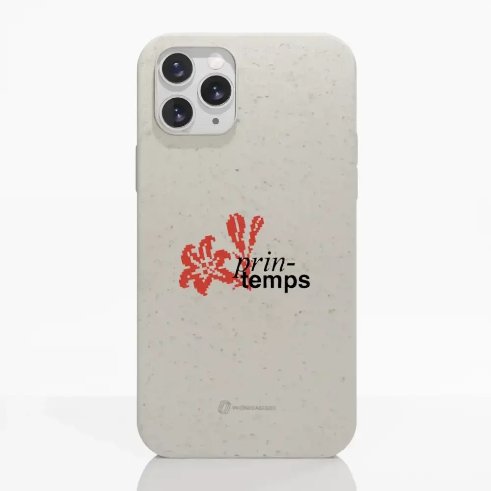 PC3D Compostable Phone Case Design Printemps - Image 2
