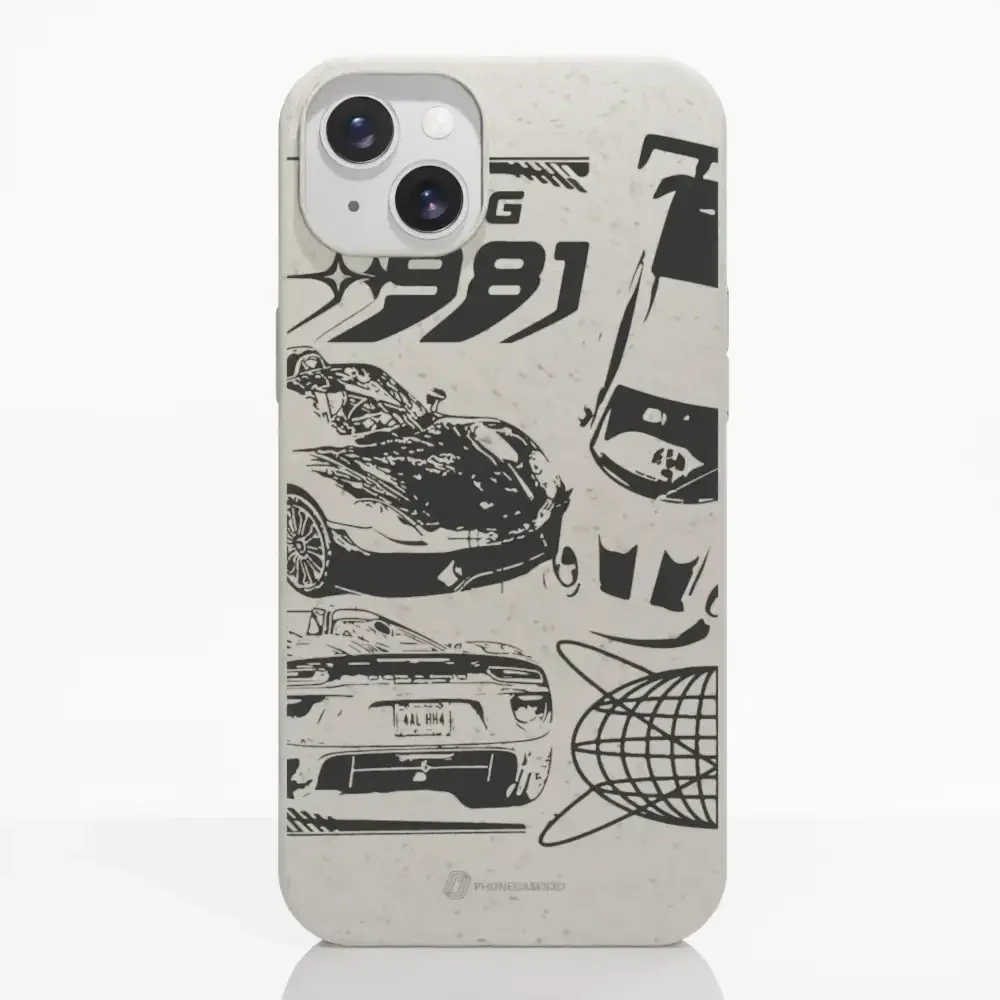 PC3D Compostable Phone Case Design Racing 981 - Image 11