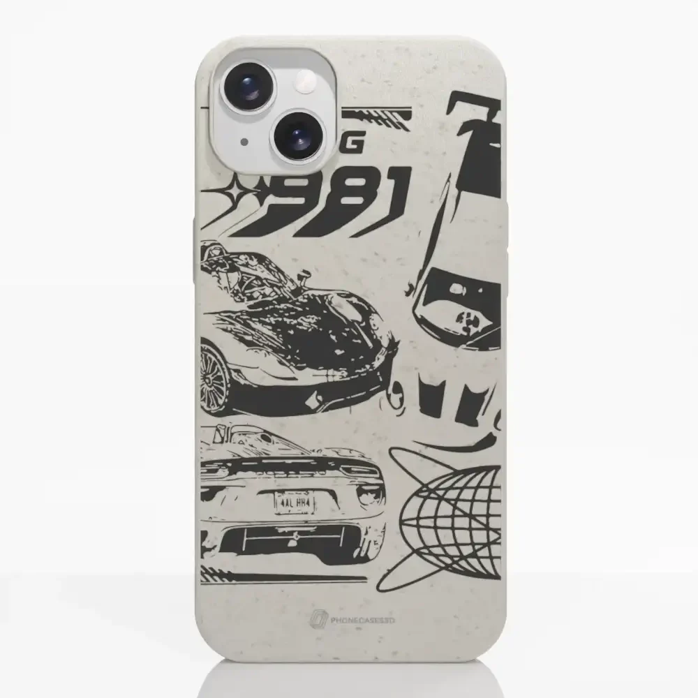 PC3D Compostable Phone Case Design Racing 981 - Image 15
