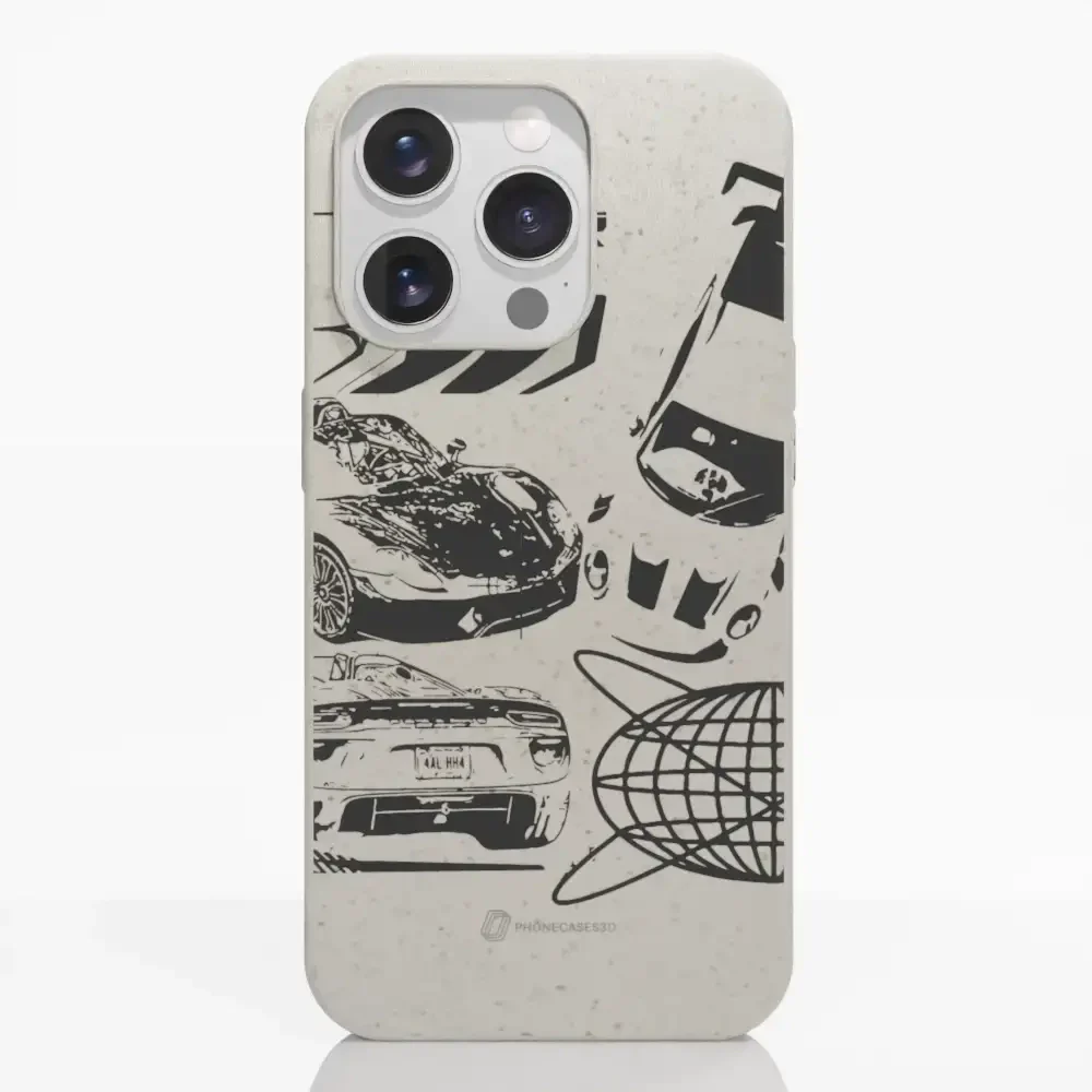 PC3D Compostable Phone Case Design Racing 981 - Image 21