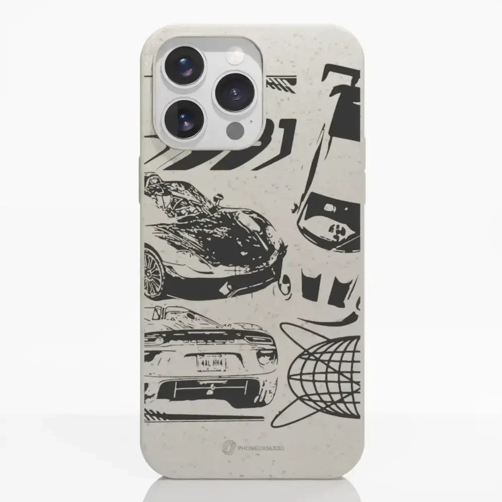 PC3D Compostable Phone Case Design Racing 981 - Image 22