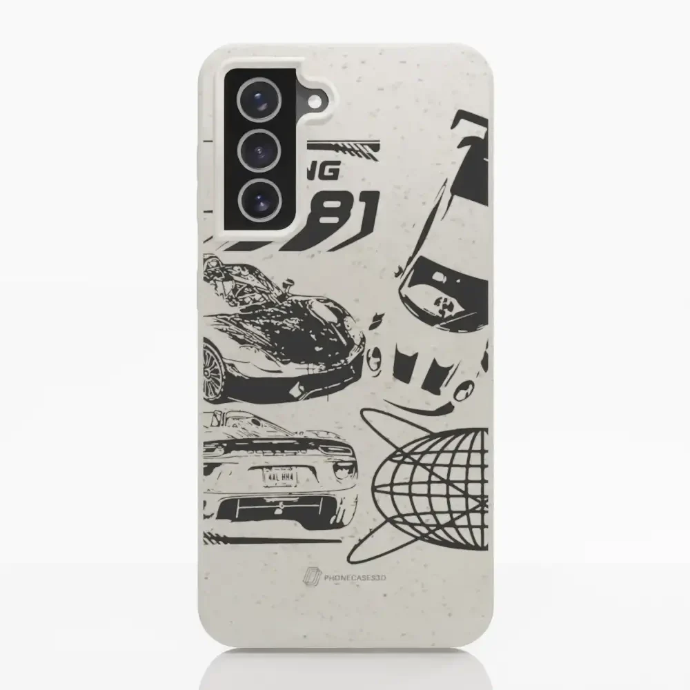 PC3D Compostable Phone Case Design Racing 981 - Image 24
