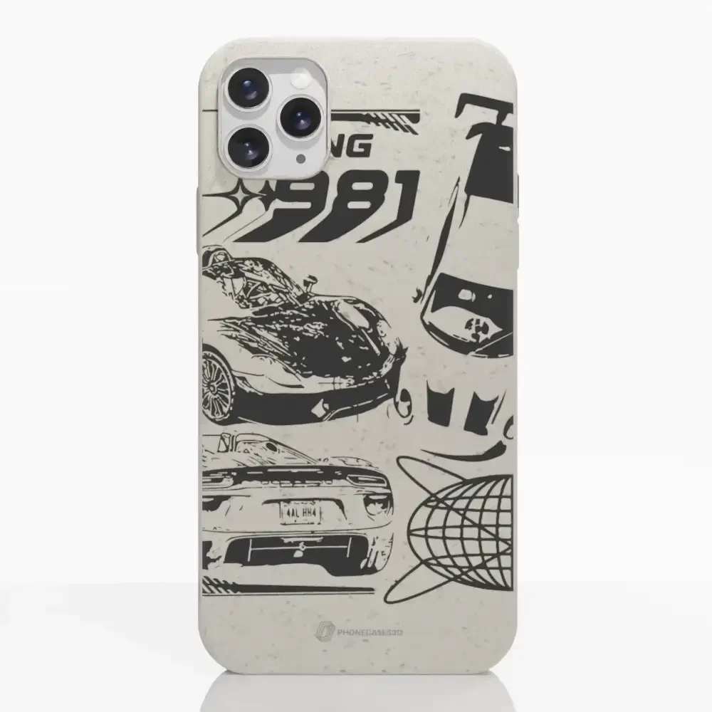PC3D Compostable Phone Case Design Racing 981 - Image 3