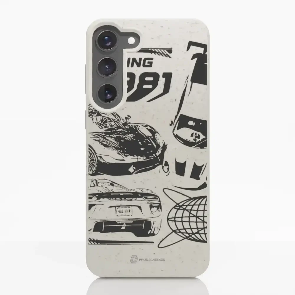 PC3D Compostable Phone Case Design Racing 981 - Image 31