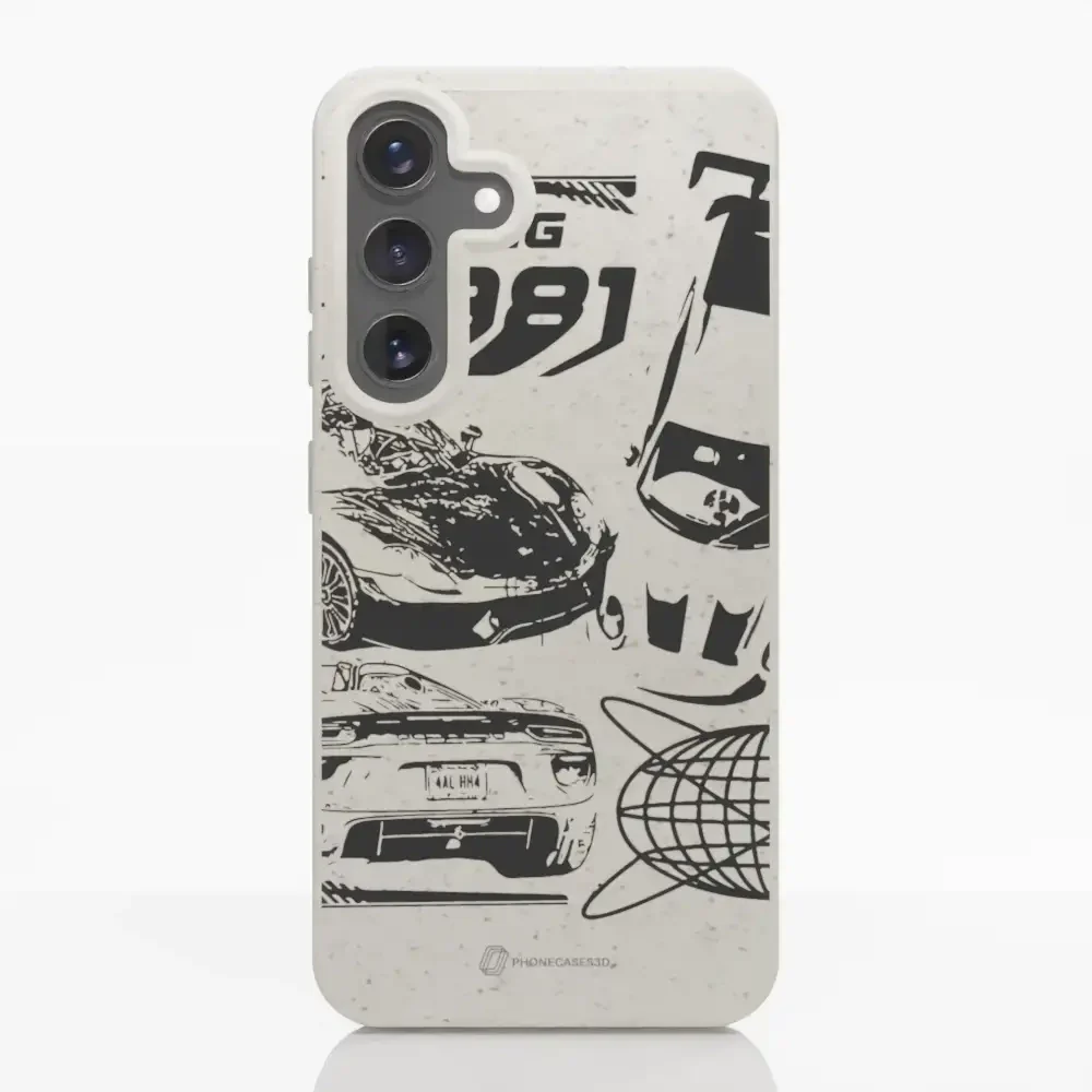 PC3D Compostable Phone Case Design Racing 981 - Image 34
