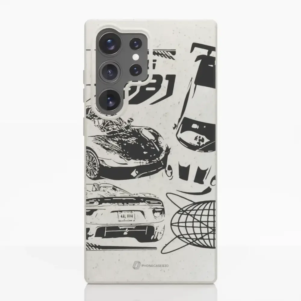 PC3D Compostable Phone Case Design Racing 981 - Image 38