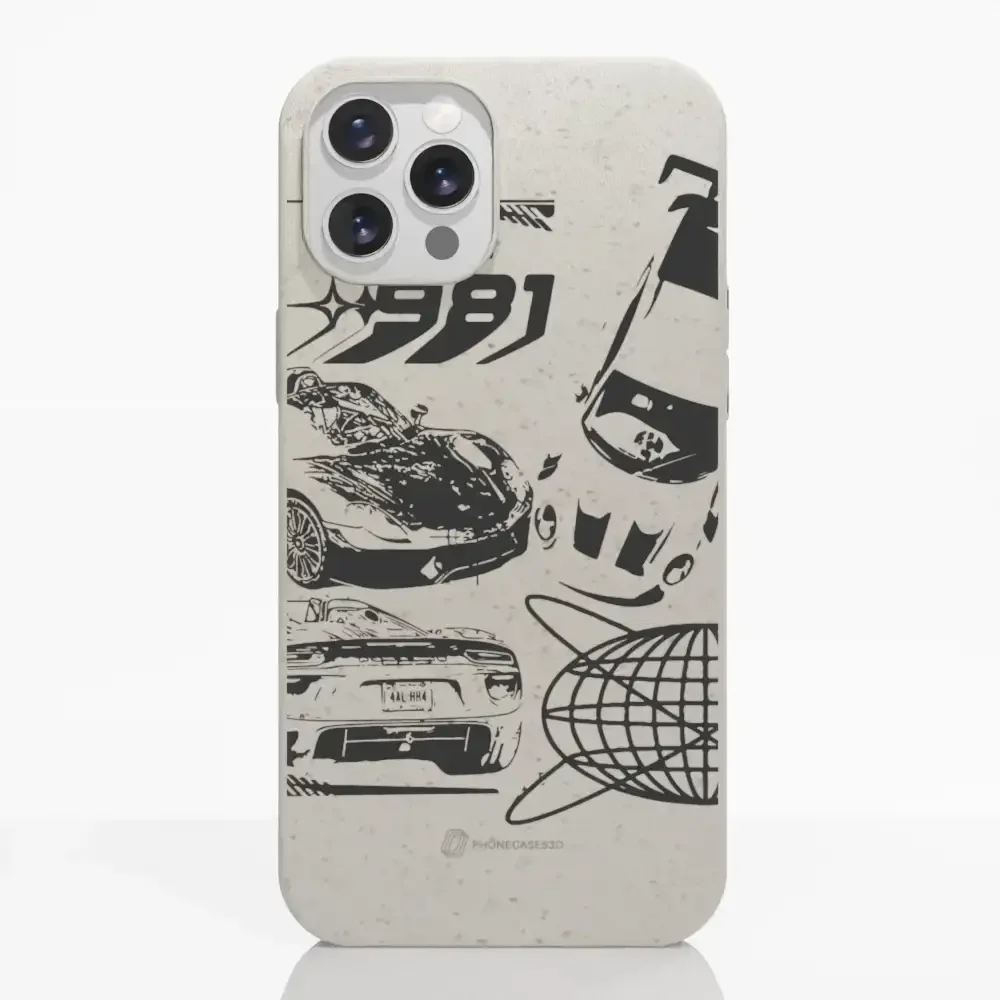 PC3D Compostable Phone Case Design Racing 981 - Image 5