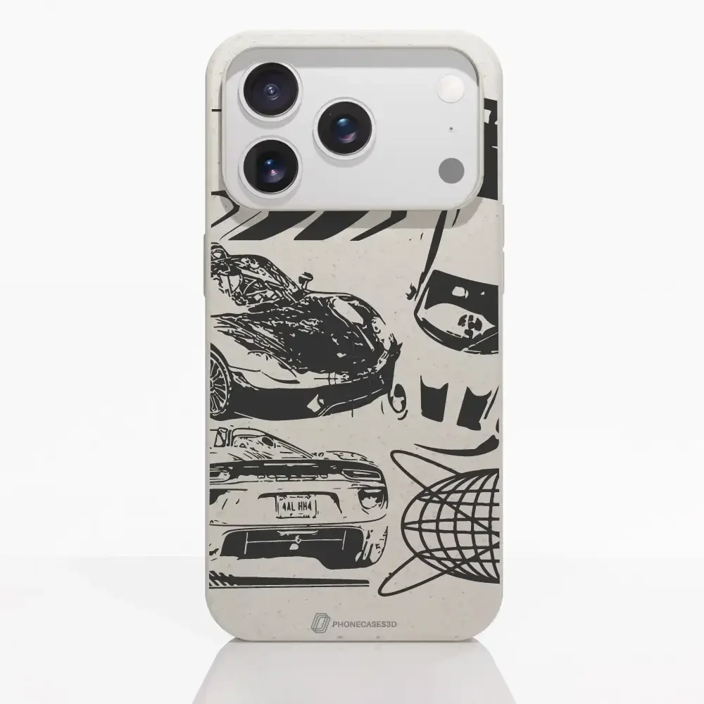 PC3D Compostable Phone Case Design Racing 981 - Image 85