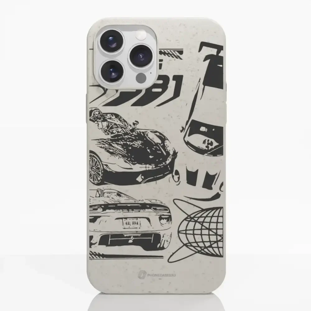 PC3D Compostable Phone Case Design Racing 981 - Image 9