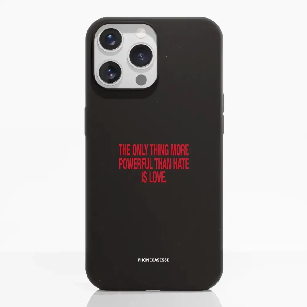 PC3D Compostable Phone Case Design Red Statement - Image 11