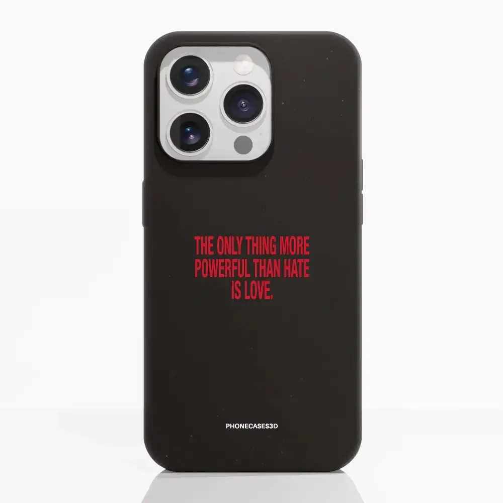 PC3D Compostable Phone Case Design Red Statement - Image 15